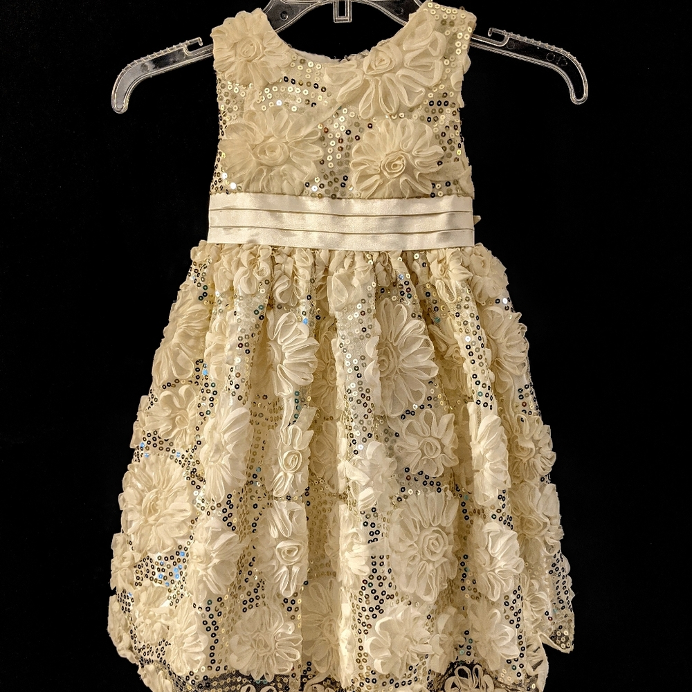 American Princess Cream Size 5 Party Dress